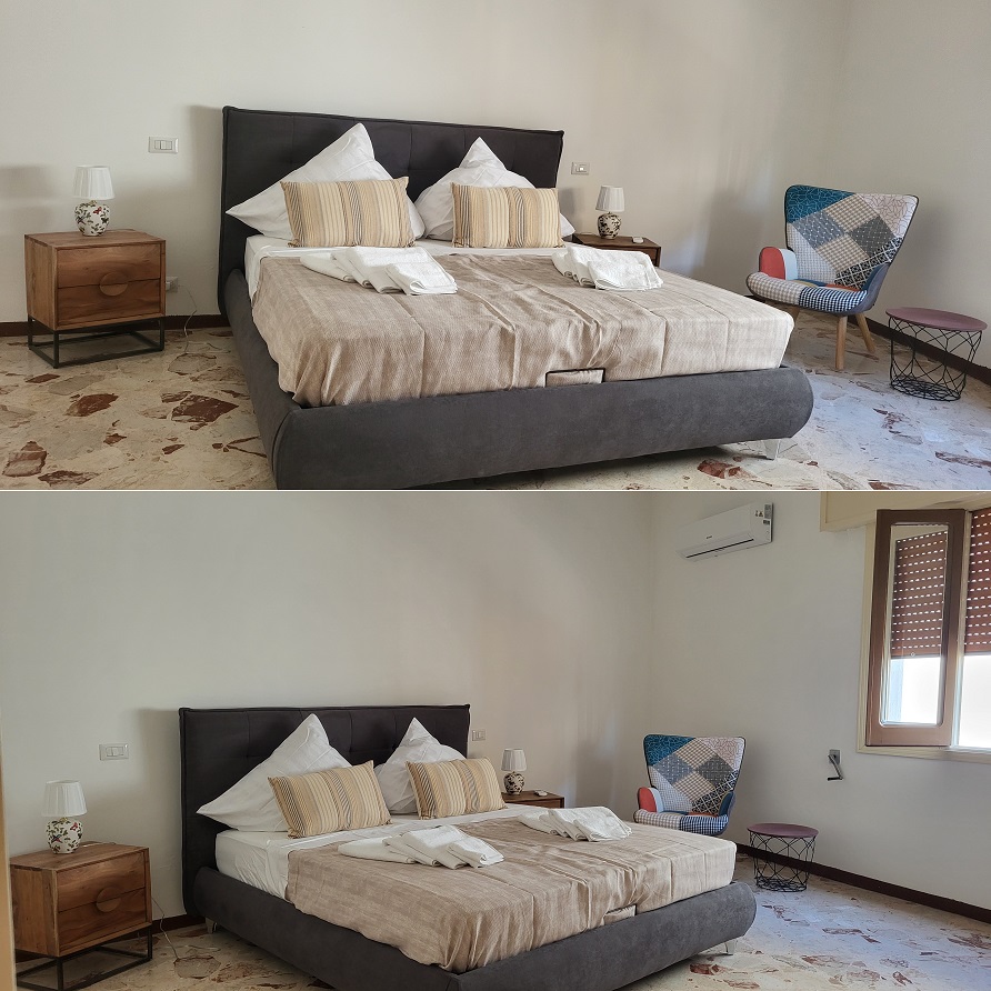 Ferienwohnung wunderschönes helles Schlafzimmer