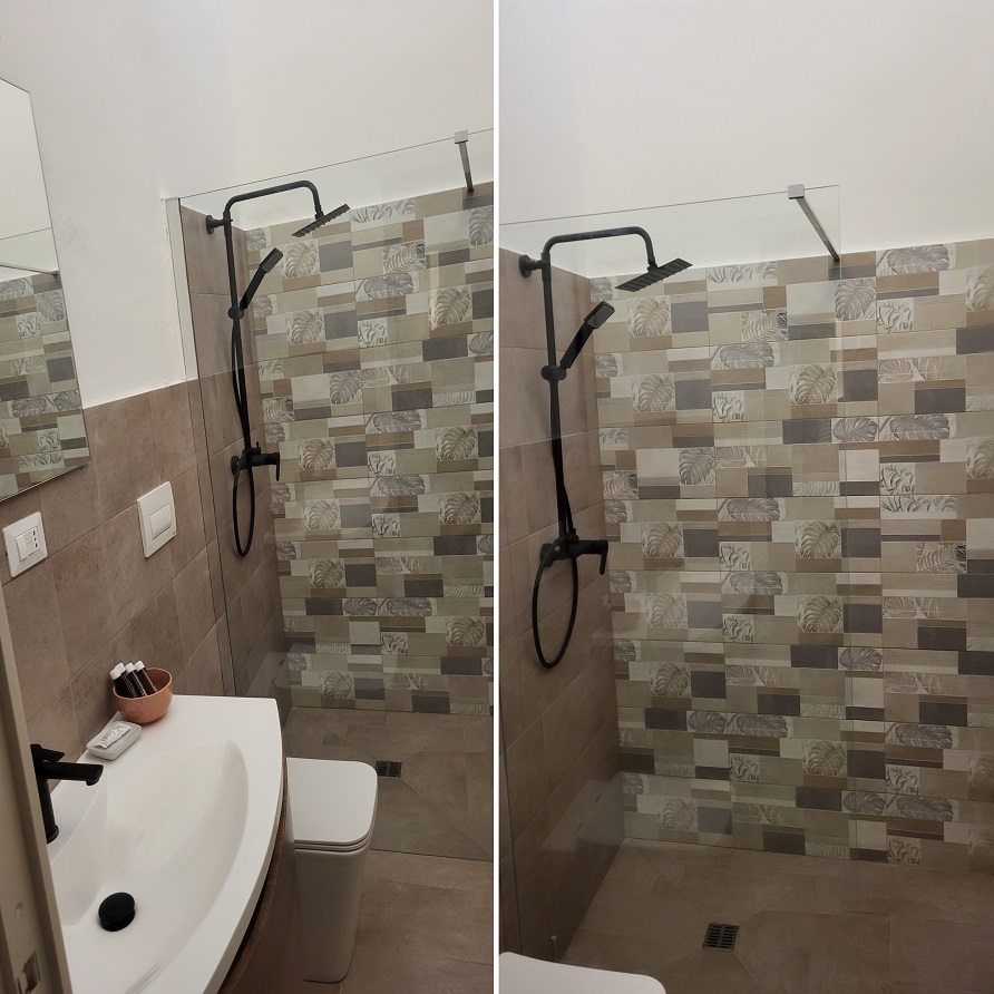 Ferienwohnung Badezimmer