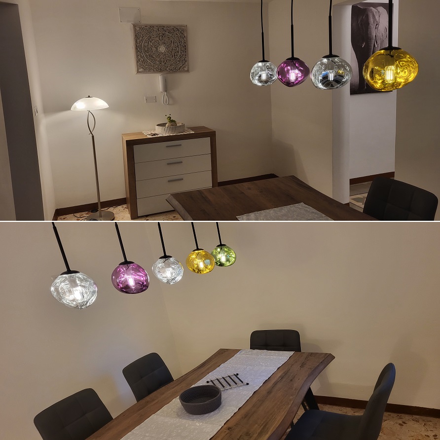 Ferienwohnung Esszimmer